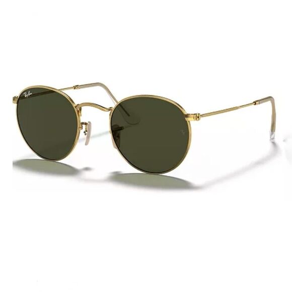 Ray-Ban Gradient Round Metal Sunglasses RB3347 - Picture 1 of 6